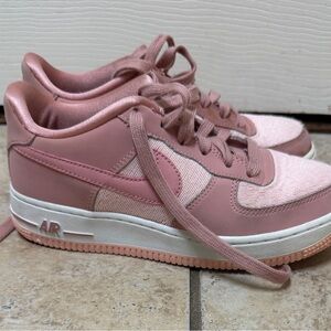 Nike Air Force Ones: Pink Low-Top Sneakers